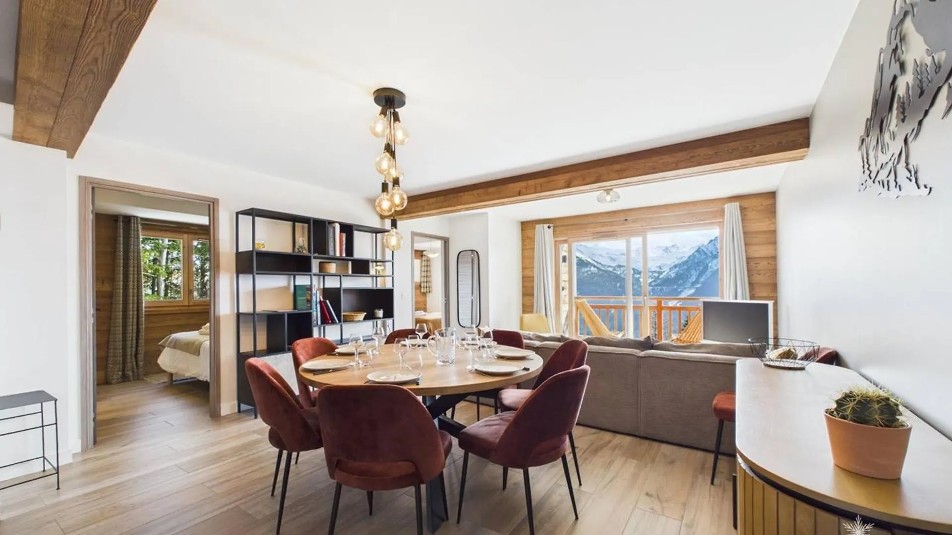 Montvalezan Appartement T4 Moderne, 8-10 Pers, Proche Pistes, Parking, Wifi - Fr-1-398-672